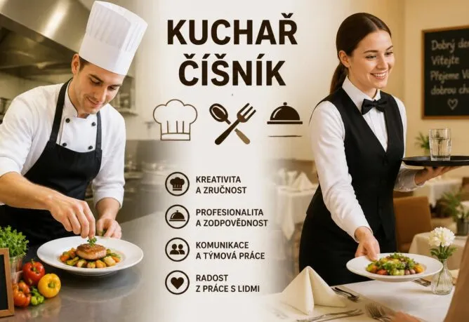 Kuchař – číšník - Střední odborná škola a Střední odborné učiliště Jindřichův Hradec