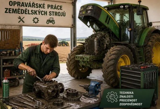 Opravářské práce - Střední odborná škola a Střední odborné učiliště Jindřichův Hradec